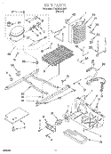 UNIT Diagram and Parts List for 4YED20TKFN01  Whirlpool Refrigerator