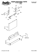 Part Location Diagram of W10073820 Whirlpool Guide, Use & Care