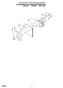 CONVECTION FAN Diagram and Parts List for KEBS177YAL3  KitchenAid Wall Oven