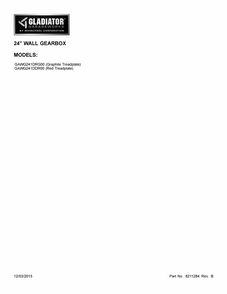 Cover Sheet Diagram and Parts List for GAWG241DDR00  Whirlpool Cabinet