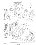 SECTION Diagram and Parts List for LE6098XTF0  Whirlpool Dryer