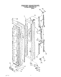 FREEZER DOOR Diagram and Parts List for 3XARG479WP00  Whirlpool Refrigerator