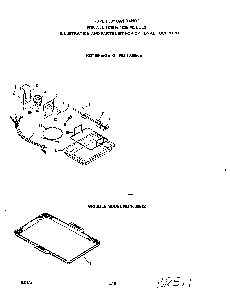 Section 2 Diagram and Parts List for 1235*0A  Roper Range