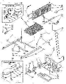 Unit Diagram and Parts List for ET20NKXSN10  Whirlpool Refrigerator
