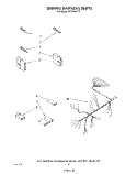 WIRING HARNESS Diagram and Parts List for DU1099XT2  Whirlpool Dishwasher
