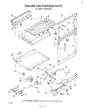 BREAKER AND PARTITION Diagram and Parts List for ET17SCXLWR1  Whirlpool Refrigerator