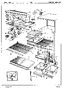 03 - Fresh Food Compartment Diagram and Parts List for NT21H6  Whirlpool Refrigerator