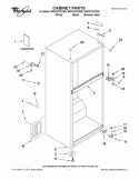Part Location Diagram of W10267768 Whirlpool ENERGY LABEL