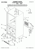 Part Location Diagram of W10137651 Whirlpool Use & Care Guide
