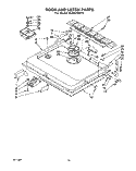 DOOR AND LATCH Diagram and Parts List for KUDS22HT0  KitchenAid Dishwasher