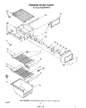 FREEZER LINER Diagram and Parts List for ED22EMXPWR2  Whirlpool Refrigerator