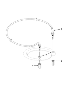 Heater Parts Diagram and Parts List for 7WDT950SAYM3  Whirlpool Dishwasher