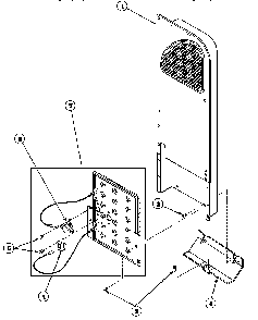 08 - Heater Box Assembly Originally On Elec Dryer Diagram and Parts List for LG8269L2  Whirlpool Washer