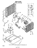 UNIT PARTS Diagram and Parts List for ACE184XM0  Whirlpool Air Conditioner