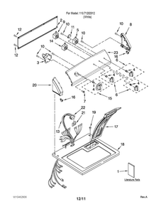Part Location Diagram of W10096996 Maytag Installation instructions