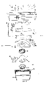 Range Hood Turbo-flo Diagram and Parts List for 15594021  Kenmore Range Hood