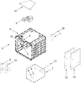 Oven Parts Diagram and Parts List for JPIFC730RM00  Whirlpool Range