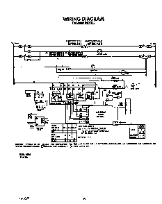 Wiring Diagram Diagram and Parts List for N9357*2  Roper Range