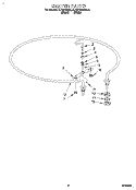 HEATER Diagram and Parts List for KUDP230BWH0  KitchenAid Dishwasher