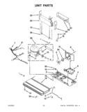 UNIT PARTS Diagram and Parts List for 5VGI6FARAF00  Whirlpool Refrigerator