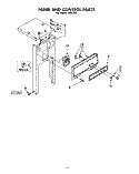 PANEL AND CONTROL (KCC150) Diagram and Parts List for KCC150  KitchenAid Trash Compactor