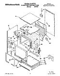 OVEN, OPTIONAL Diagram and Parts List for KEBI171YBL2  KitchenAid Wall Oven