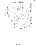 WIRING HARNESS Diagram and Parts List for RM235PXK0  Whirlpool Microwave Oven Combo