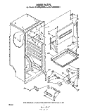 LINER , LIT/OPTIONAL Diagram and Parts List for EL15MNXMWR1  Whirlpool Refrigerator