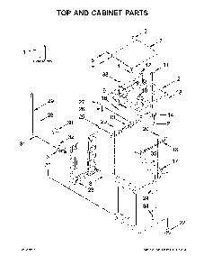 Part Location Diagram of W10911998 Whirlpool Energy guide