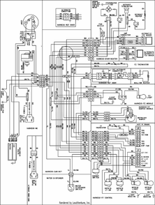 Wiring Information Diagram and Parts List for AFD2535FES  Whirlpool Refrigerator