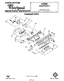 Part Location Diagram of 303037 Whirlpool Panel, Escutcheon