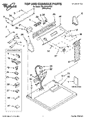 Part Location Diagram of WP8544941 Whirlpool Knob