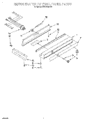 REFRIGERTOR CONTROL PANEL Diagram and Parts List for KSSS36MDX03  KitchenAid Refrigerator