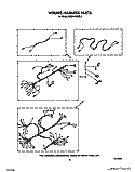 WIRING HARNESS Diagram and Parts List for KEBS146WBL1  KitchenAid Wall Oven