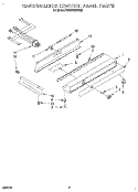 REFRIGERATOR CONTROL PANEL Diagram and Parts List for KSSS48QDW02  KitchenAid Refrigerator
