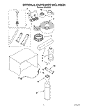 OPTIONAL PARTS Diagram and Parts List for CA12WR42  Crosley Air Conditioner