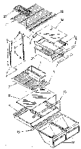 Shelf Diagram and Parts List for ET20AKXSN05  Whirlpool Refrigerator