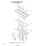 CONTROL PANEL Diagram and Parts List for SC8900EMH1  Whirlpool Cooktop