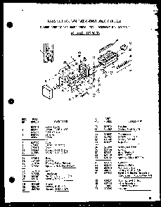 01 - 8 Cubecompact Ice Maker Diagram and Parts List for UF22K  Whirlpool Freezer