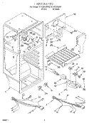LINER, OPTIONAL Diagram and Parts List for ET14NKXGN02  Whirlpool Refrigerator