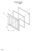 SECTION Diagram and Parts List for TCF0510EW03  Whirlpool Freezer