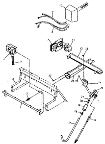 Part Location Diagram of 505130 Whirlpool Assy, wire harness