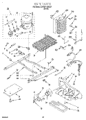 UNIT Diagram and Parts List for KSUB27QDBL01  KitchenAid Refrigerator