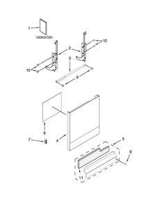 Part Location Diagram of W10644344 Whirlpool Use & care guide