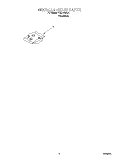MISCELLANEOUS, OPTIONAL Diagram and Parts List for TUD5700EQ4  Estate Dishwasher