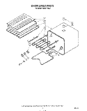 OVEN LINER Diagram and Parts List for KEBI271SBL1  KitchenAid Wall Oven