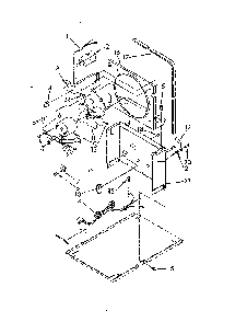 Air Flow And Control Parts Diagram and Parts List for 42853204  Whirlpool Dehumidifier
