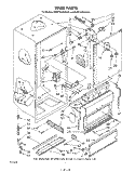 LINER , LIT/OPTIONAL Diagram and Parts List for KRRF15XSWHY0  KitchenAid Refrigerator