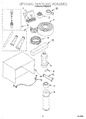 OPTIONAL Diagram and Parts List for ACQ254XG0  Whirlpool Air Conditioner
