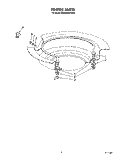HEATER Diagram and Parts List for KUDA220TWH5  KitchenAid Dishwasher